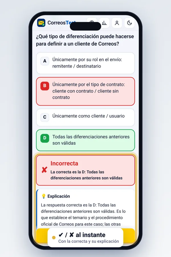 Pregunta corregida con explicación